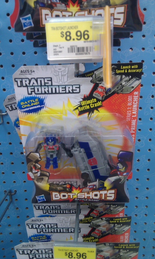 Transformers Bot Shots Series 1 Launchers Released at Retail