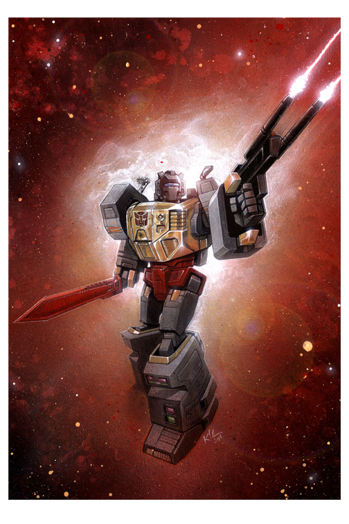 Artist Ken Christiansen BotCon Original Prints - Grimlock, G.I. Joe