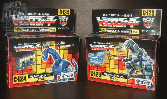 Buyer Beware: KO Dinocassettes and Cassette Combiners in Vintage Style Packaging