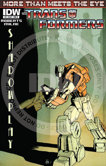 Seibertron.com Reviews IDW Transformers: More Than Meets The Eye #9 - Shadowplay!