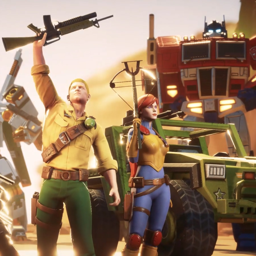 GI Joe and the Autobots battle Cobra and the Decepticons in Transformers Earth Wars game