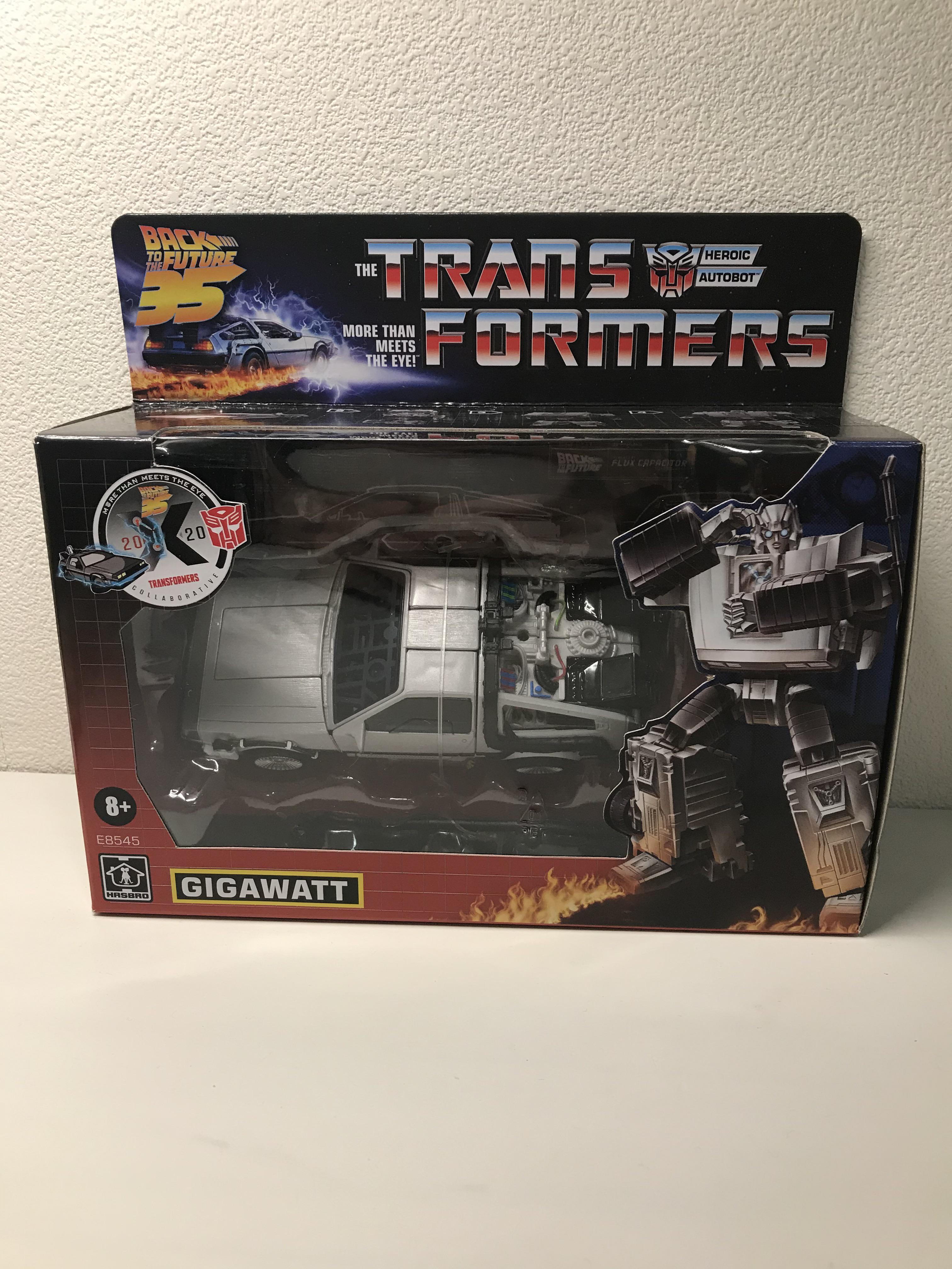New Video Review of Transformers x Back To The Future Gigawatt