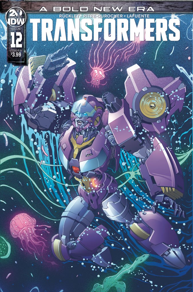 Andrew Griffith Cover for IDW Transformers #12 Revealed