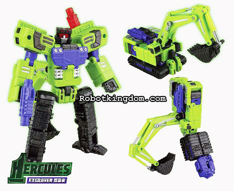 New images of TFClub Toys Exgraver