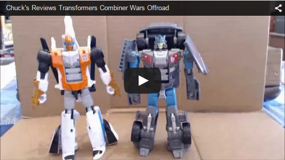 Chuck's Reviews: Transformers Combiner Wars Deluxe Class Stunticon Offroad