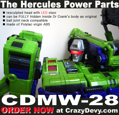 CrazyDevy CDMW-28  Hercules Head Upgrade