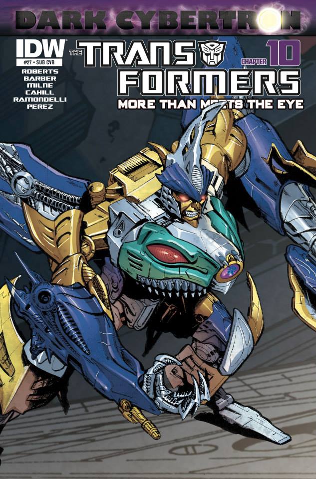 March 2014 IDW Subscription Variant Covers - Possible First Look at Upcoming Sky-Byte Figure Design?