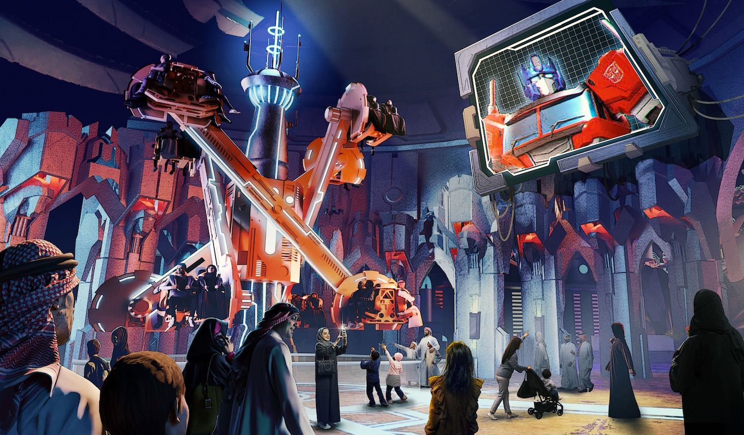 Saudi Arabia Partners with Hasbro to Become Global Hub for Transformers Themed Attractions
