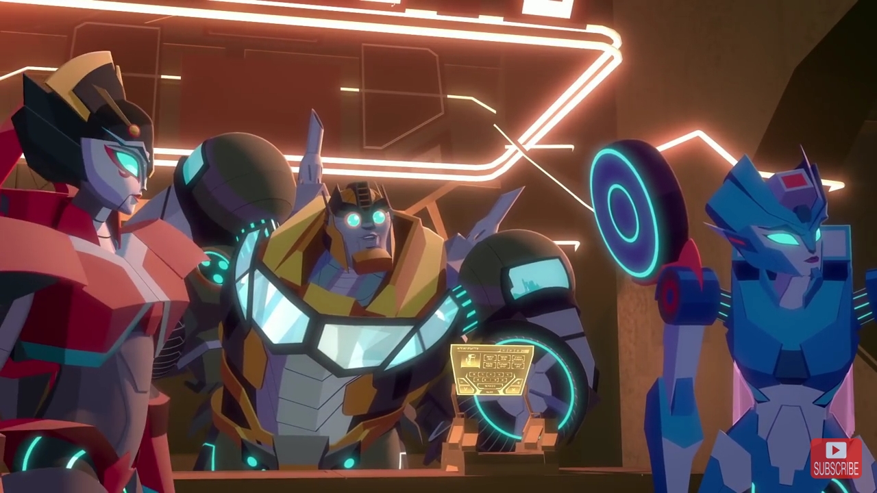 Cyberverse episode 10 "Maccadam's" on Hasbro's YouTube channel