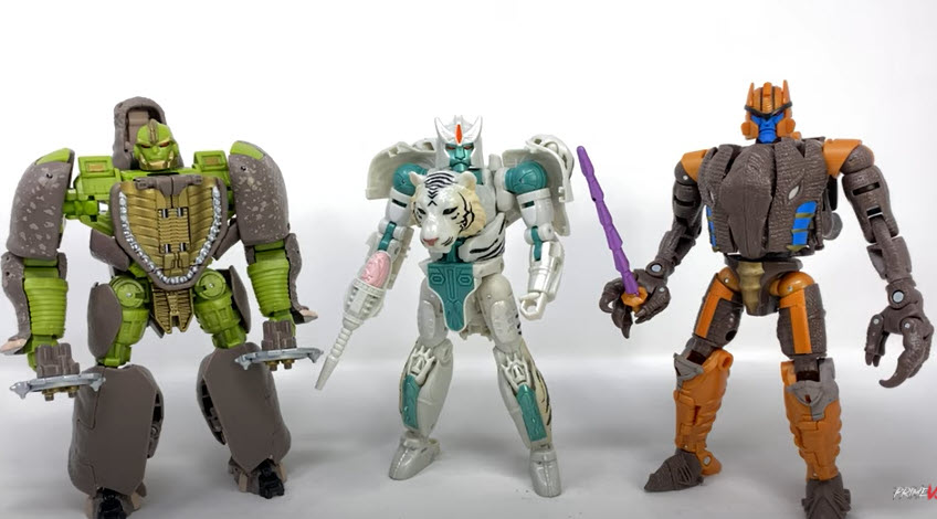 Video Review Offers First Look at Kingdom Voyager Tigatron