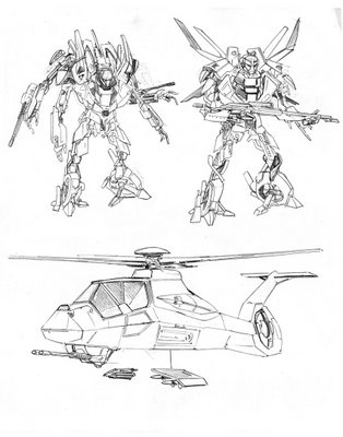 Transformers ROTF Video Game Combaticon Concept Art And Designs