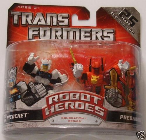 Unreleased and Limited Universe Robot Heroes on Ebay