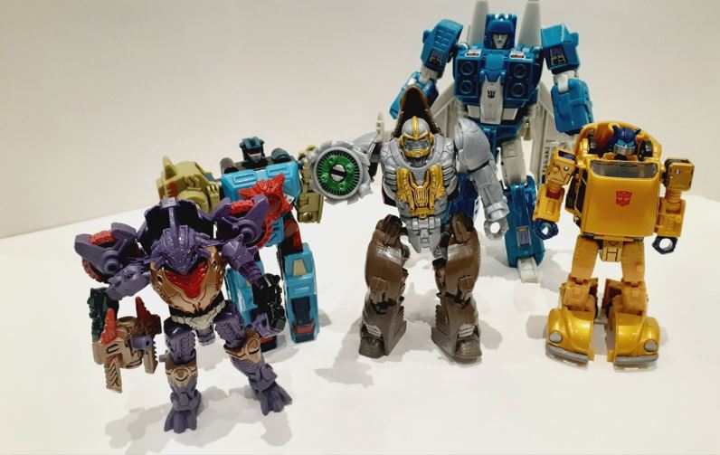 Reviews for Rise of the Beasts Battle Changers Rhinox and Mirage with Size Comparisons