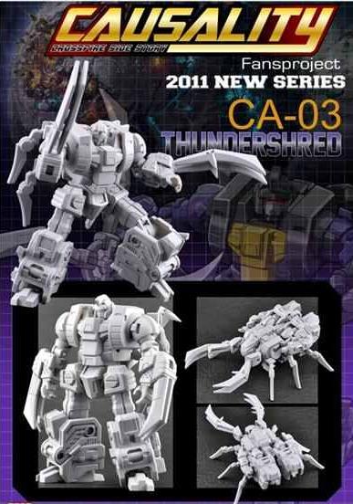 Fansproject CA-03 Thundershred Available for Preorder at BBTS! (Updated with High Res Images)