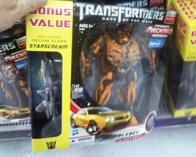 Transformers DOTM Leader Bumblebee with Deluxe Starscream Bonus Value Set