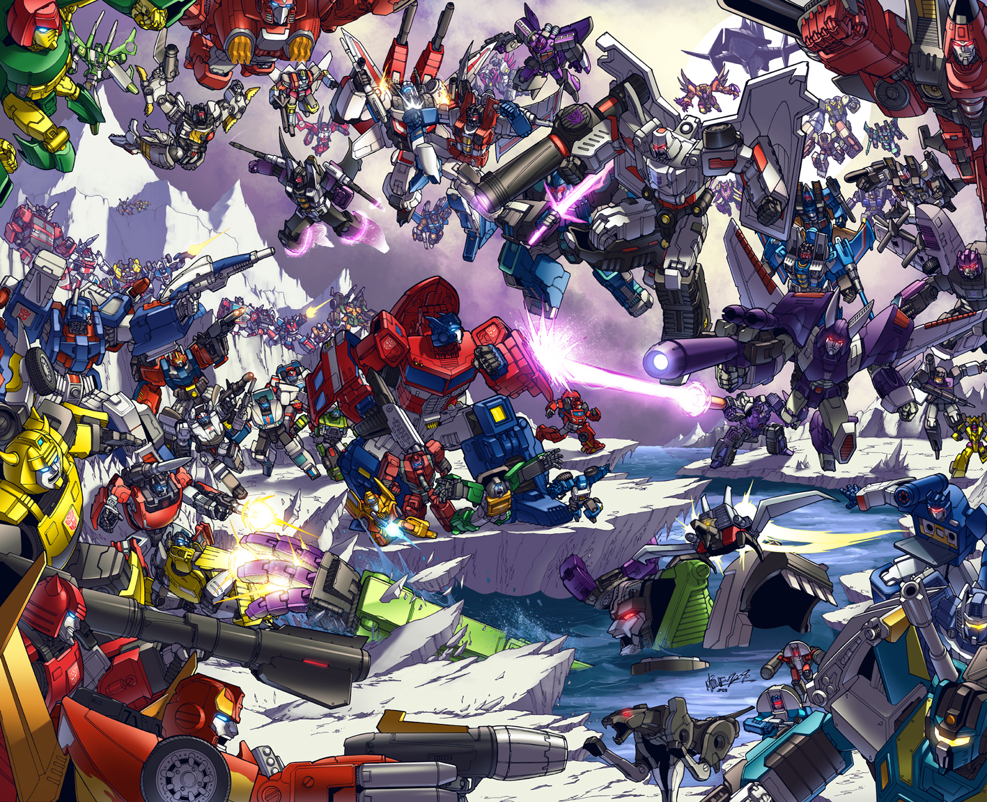 TFCon 2009 Alex Milne Universe Divided Litho- UPDATE TFCon Responds