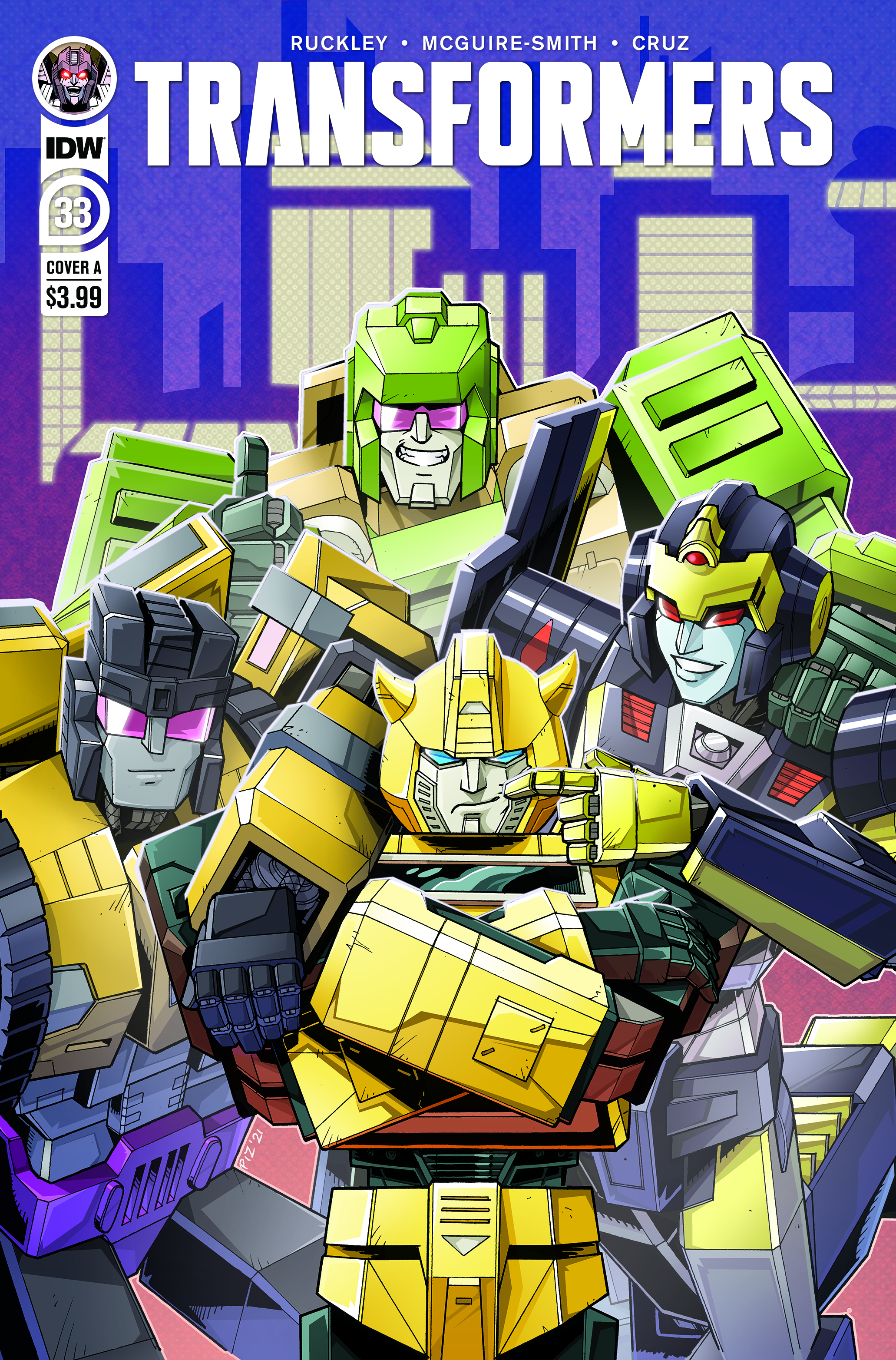 Five Page Preview of IDW Transformers #33
