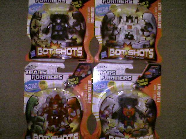 Transformers Bot Shots Wave 4 Retail Sighting