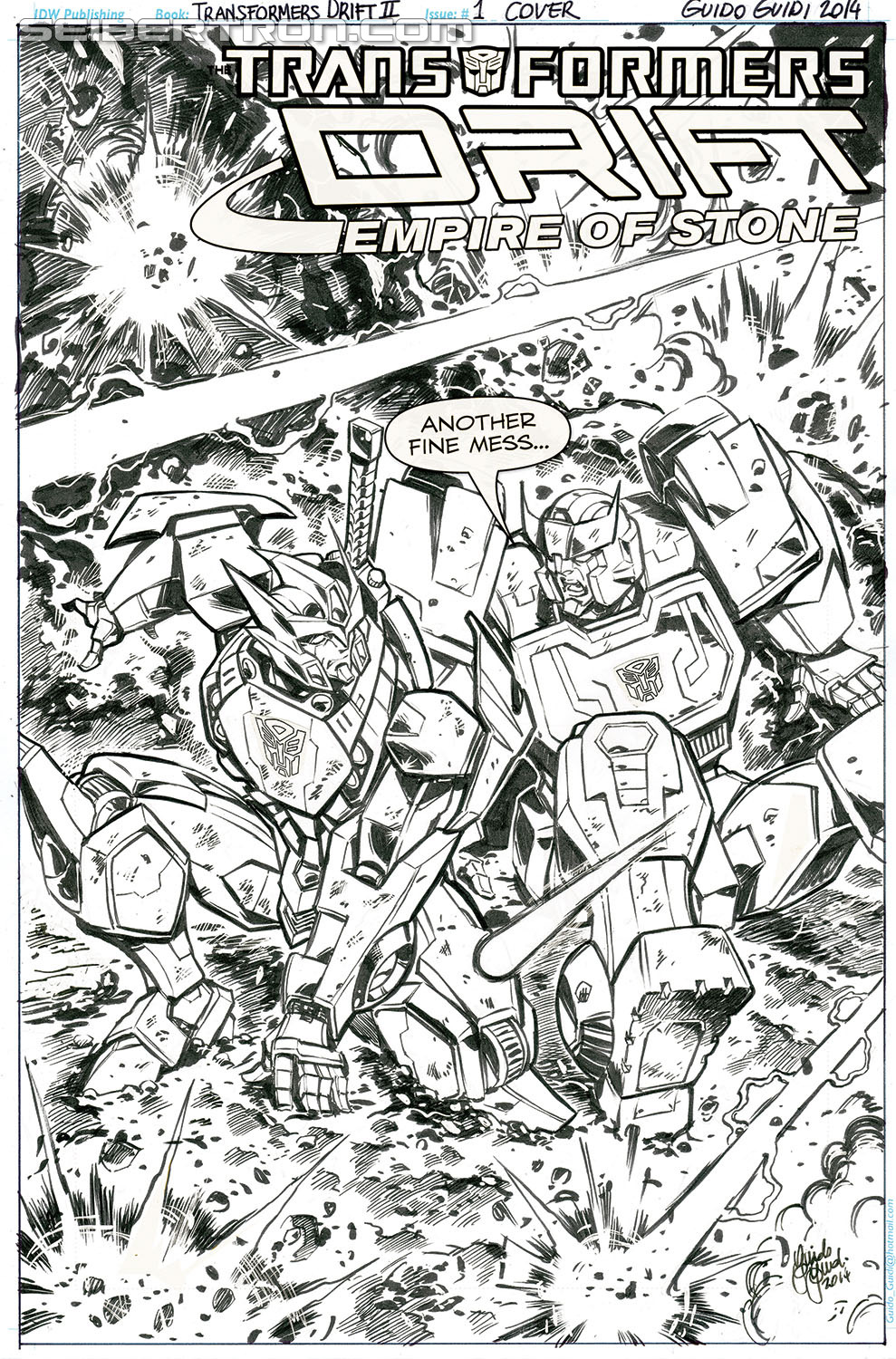 IDW Transformers Drift: Empire of Stone - Shane McCarthy Interview