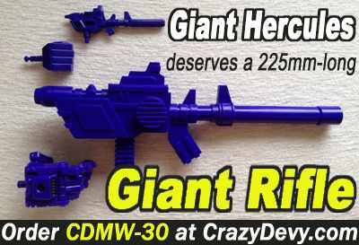 CrazyDevy CDMW-30 Giant Rifle