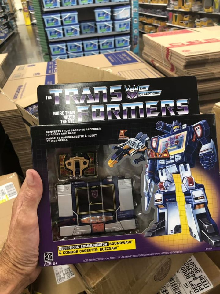 G1 Soundwave and Casette Reissues Found at US Walmarts and Prices Confirmed