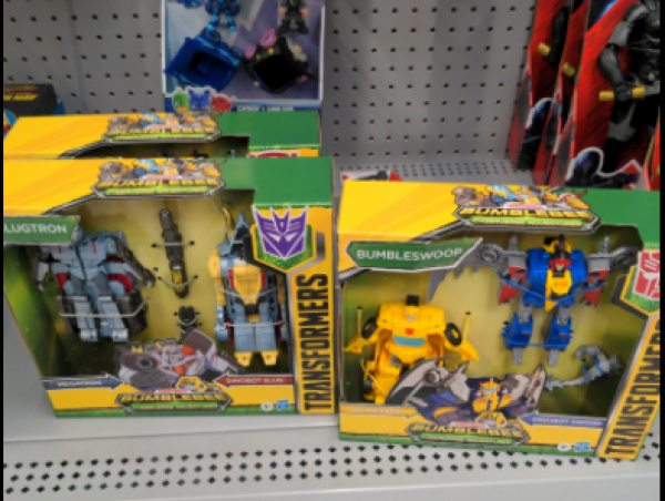 Transformers Cyberverse Dinobots Unite Slugtron and Bumbleswoop Combiners Found in US