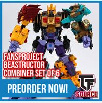 TFSource News! Unique Toys Ragnaros Combiner, Make Toys Seekers, Fans Toys, FP Beastructor & More!