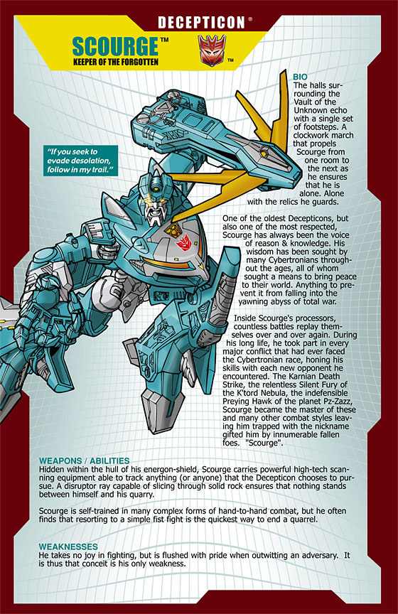 Shattered Glass Scourge Profile Revealed
