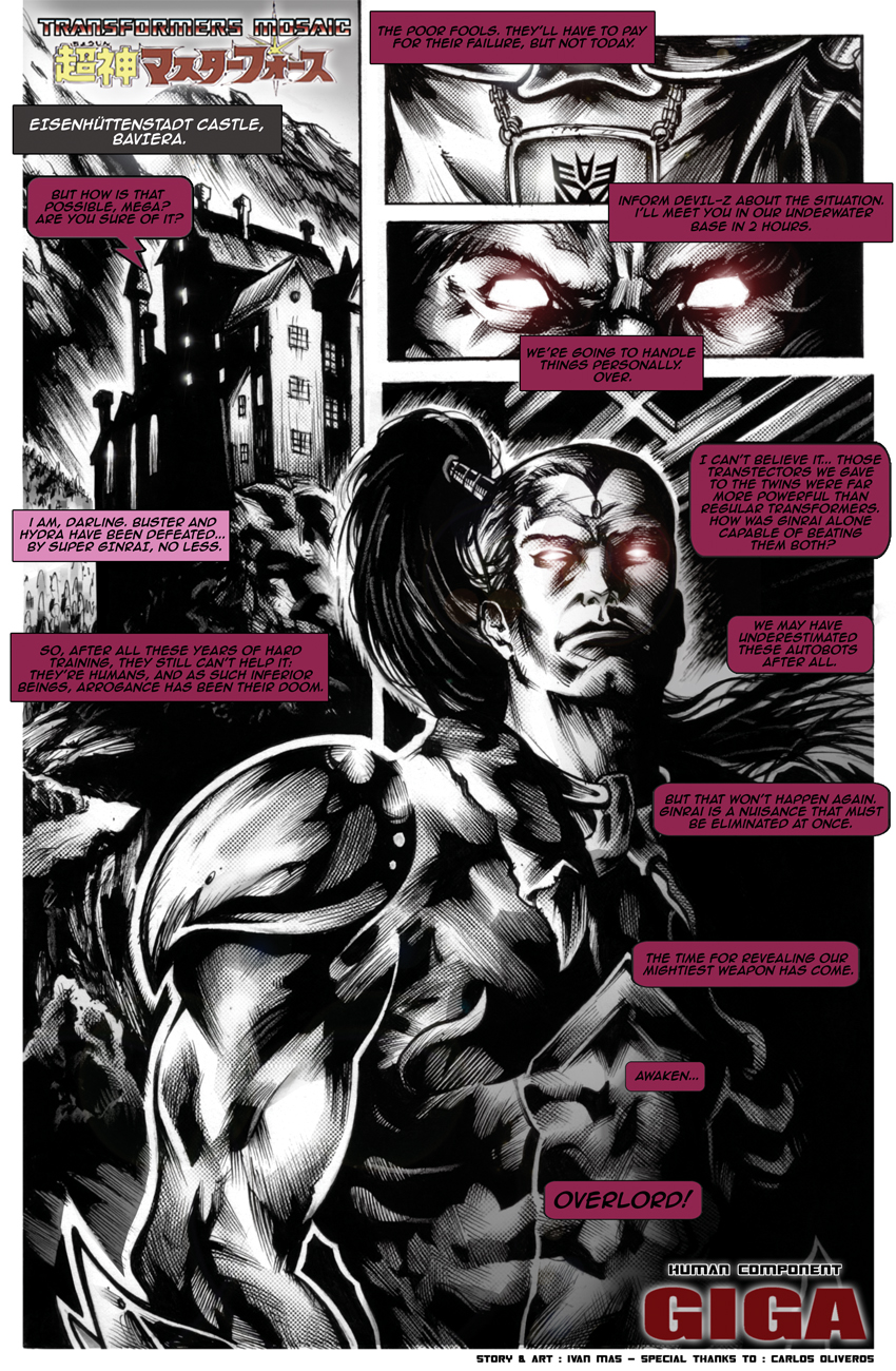 TRANSFORMERS MOSAIC: "Human Component Giga"