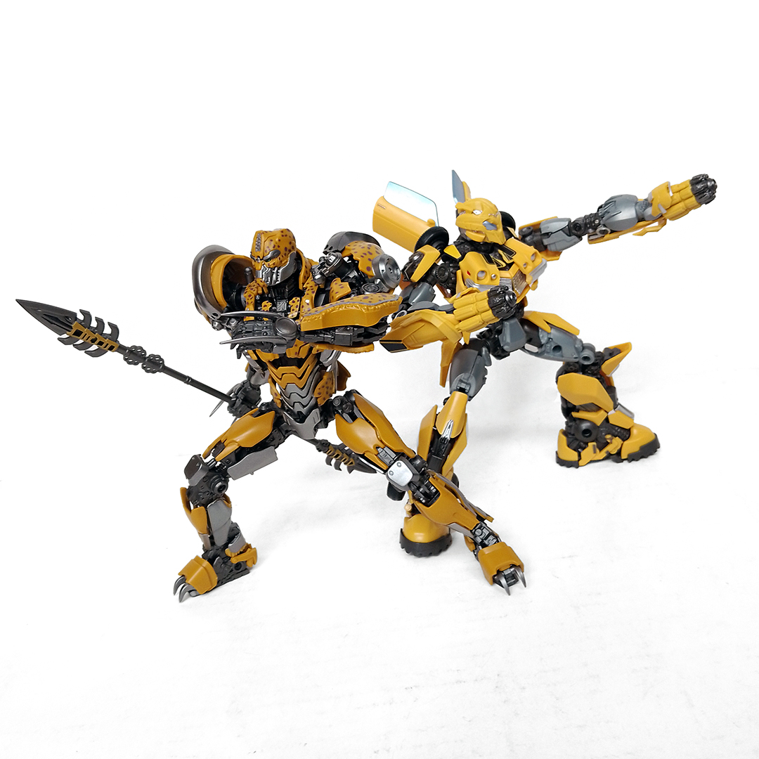 New Images of Upcoming Cheetor and Rhinox Model Kits from Yolopark