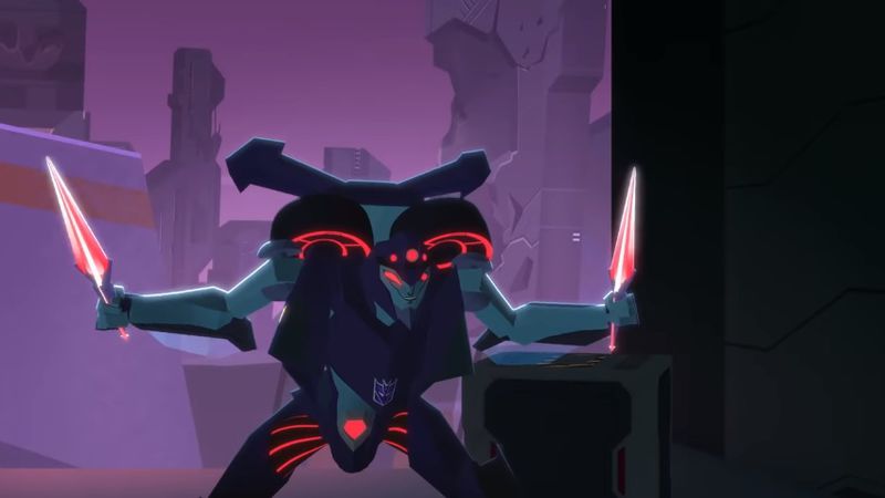 Cyberverse Episode 9 "Shadowstriker" on Hasbro's YouTube