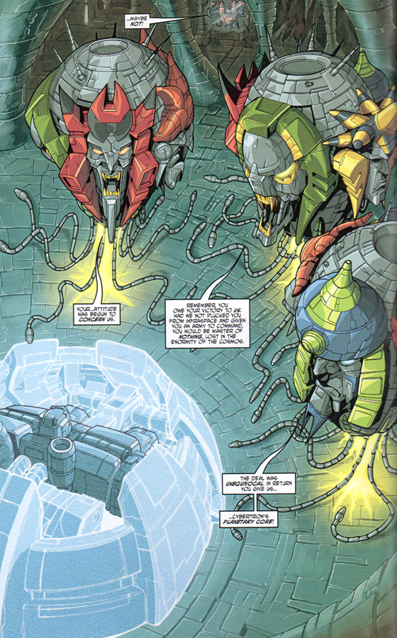 Unpublished Transformers War Within: Age of Wrath #4 Pages