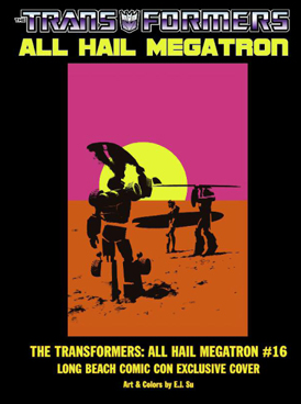 Long Beach Comic-Con exclusive cover for AHM #16