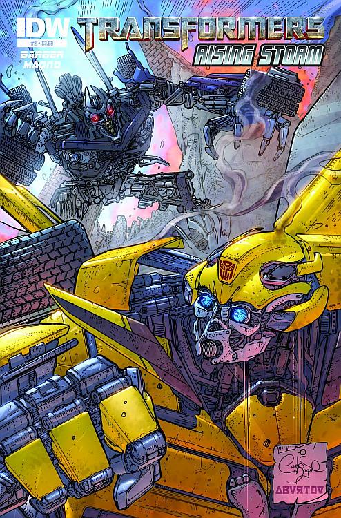 Transformers Rising Storm #2 Cover Revealed