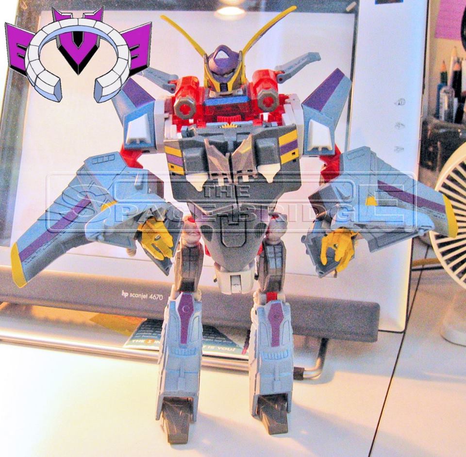 Cancelled Transformers Universe Repaint of Beast Machines Jetstorm Image