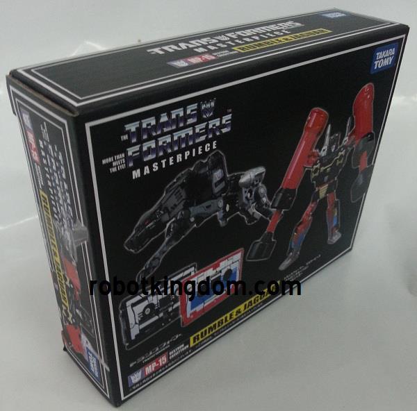 In-Package Images: Takara Tomy Transformers Masterpice MP-15 Rumble & Jaguar, Arms Micron AM-33 Final Battle Megatron & AM-34 Jet Vehicon General, Generations Wave 3