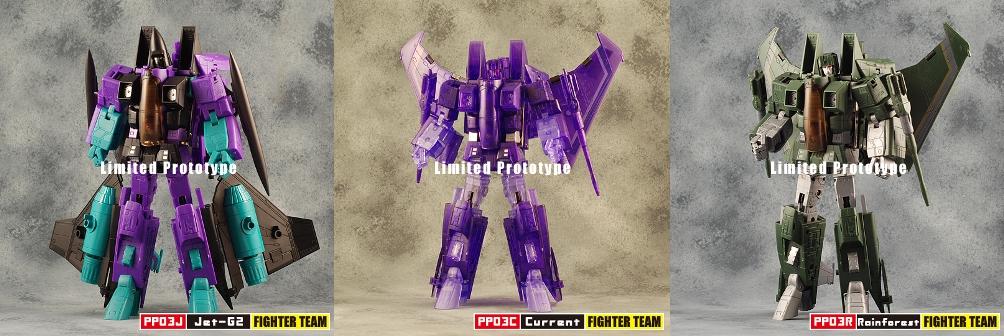 Additional Images of iGear's PP03J-G2, PP03R Rainforest, and PP03C Translucent Current