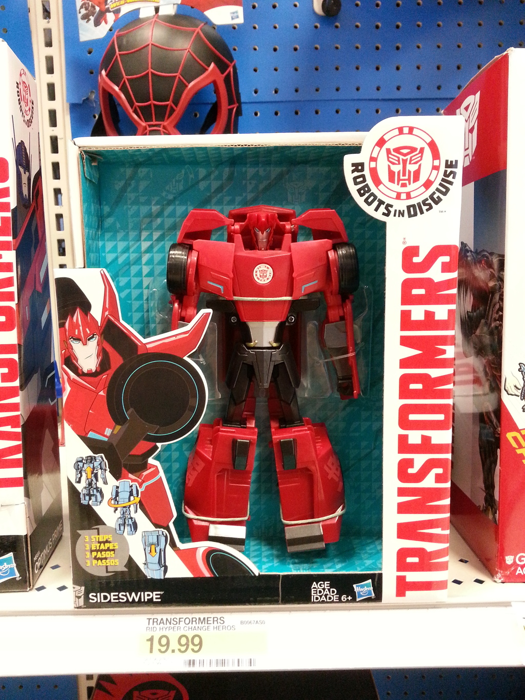 Transformers Robots in Disguise (2015) Three Step Sideswipe Spotted at Retail