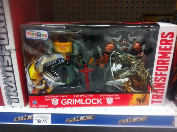 Age of Extinction: Evolutions Grimlock Two-Pack Sighted in Retail