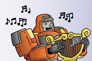 Transformers Mosaic: "Meet Wheelie."
