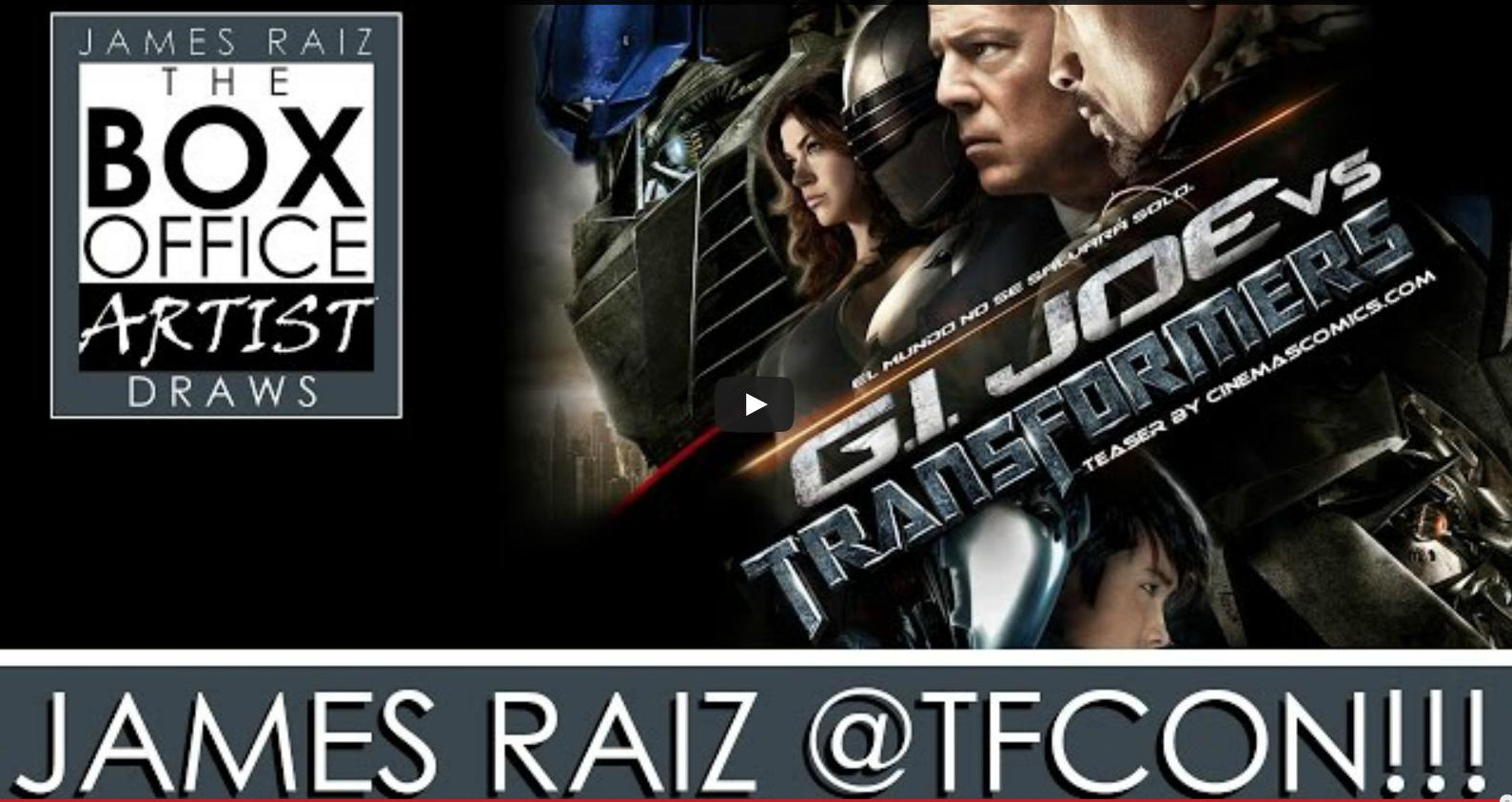 Help Artist James Raiz Draw Transformers / G.I. Joe Art for TFCon - Second Round