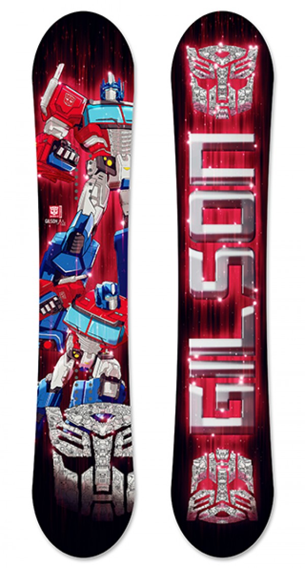 New Transformers Snowboards and Skis From Gilson With Optimus Prime, Bumblebee, Megatron, More