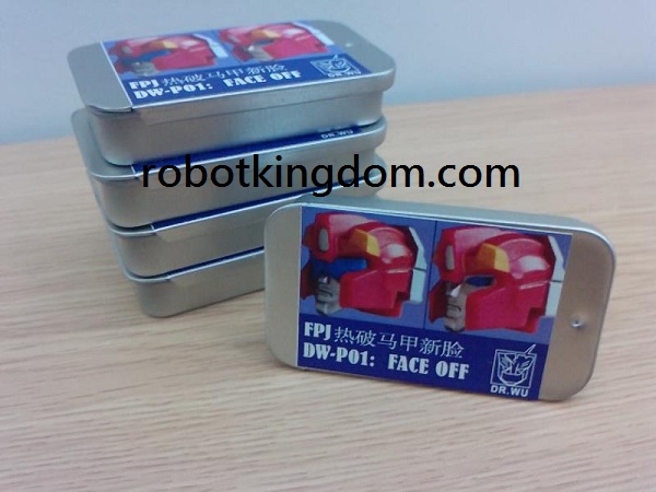 Dr. Wu DW-P01 - FACE OFF Available for Pre-Order at Robotkingdom