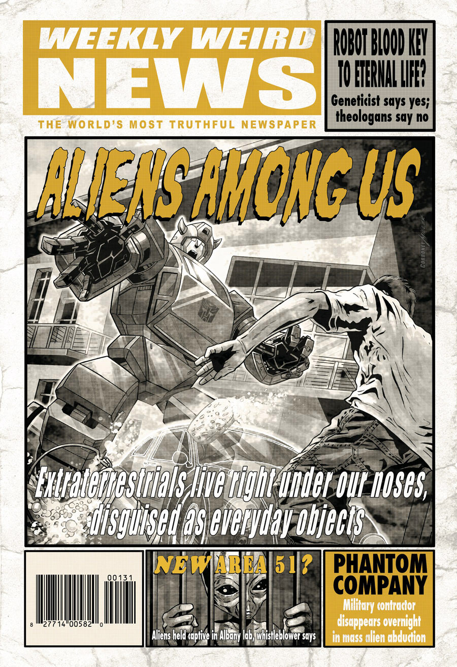 Sneak Peek - The X-Files Conspiracy: Transformers (and TMNT)