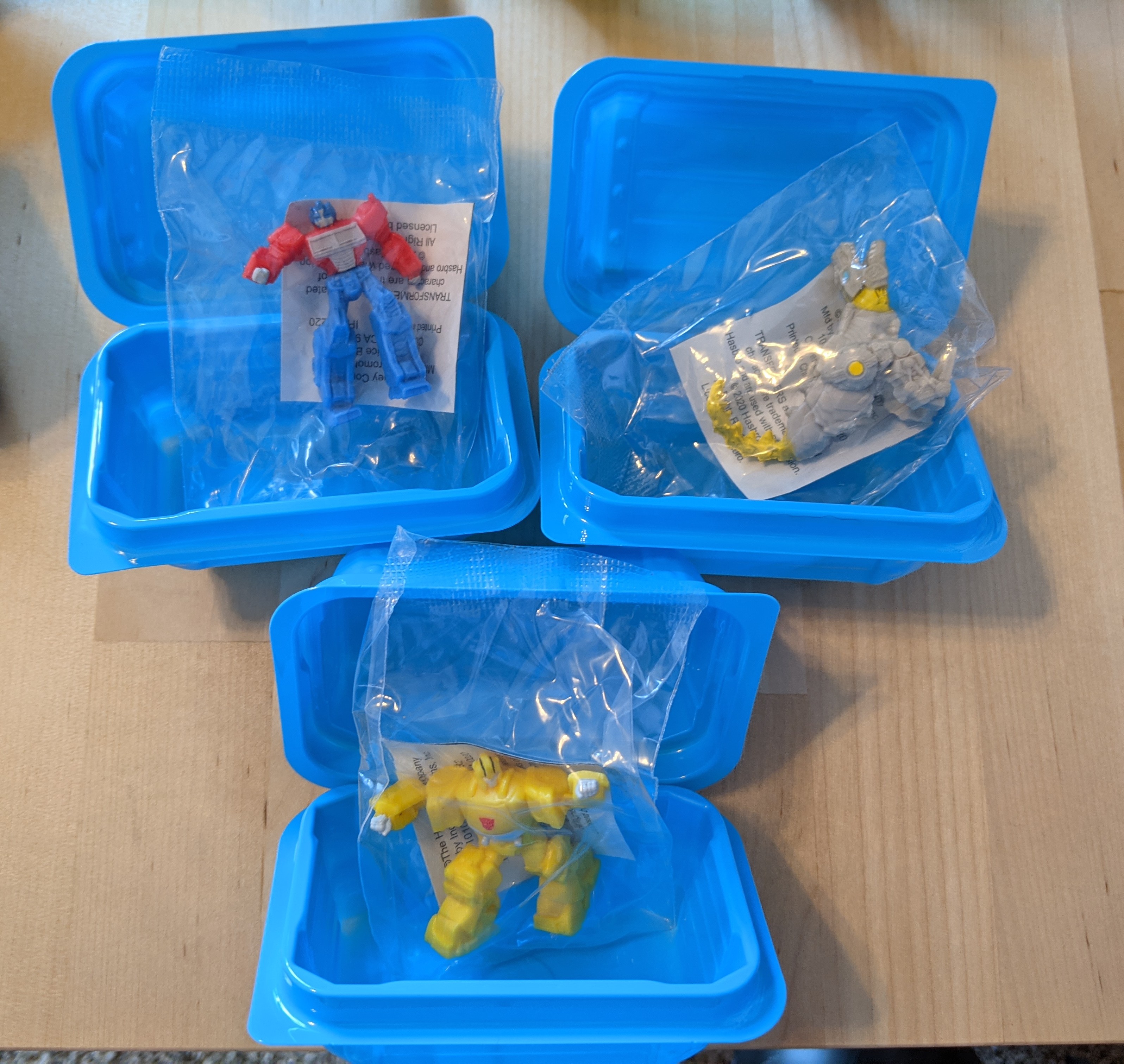 Cute Transformers Toys in Hershey Kisses Surprise Boxes