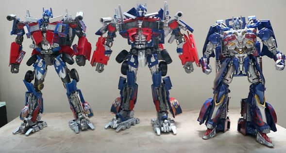 Videos of Movie Masterpiece MPM Optimus Prime with Transformation, Scale Comparison and Overview