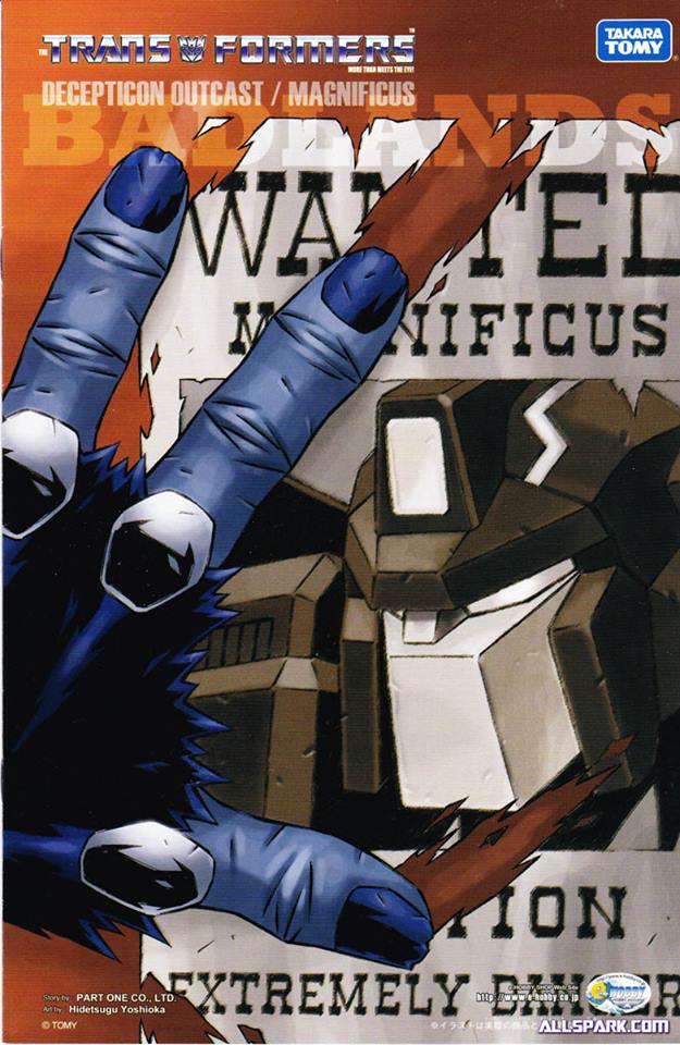 eHOBBY Magnificus "Badlands" Comic Scans
