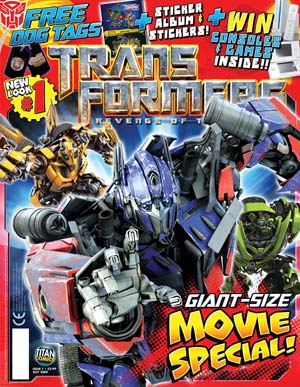 Simon Furman Blog Update- Revenge of the Fallen Comic