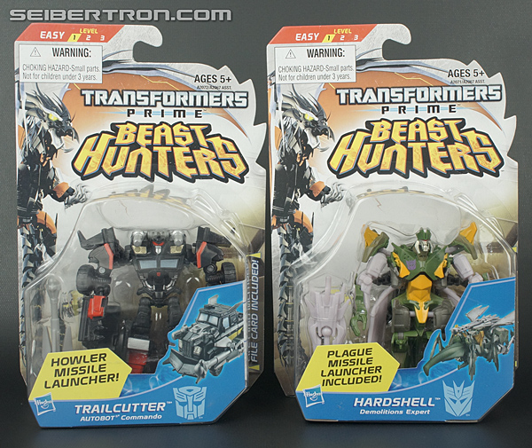 New Galleries: Transformers Prime Beast Hunters Cyberverse Commanders Trailcutter and Hardshell
