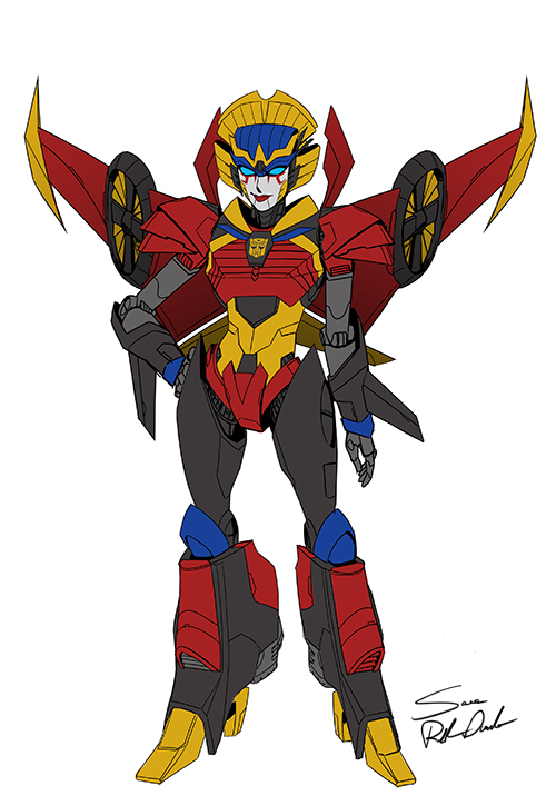 Transformer Combiner Hunters Character Art